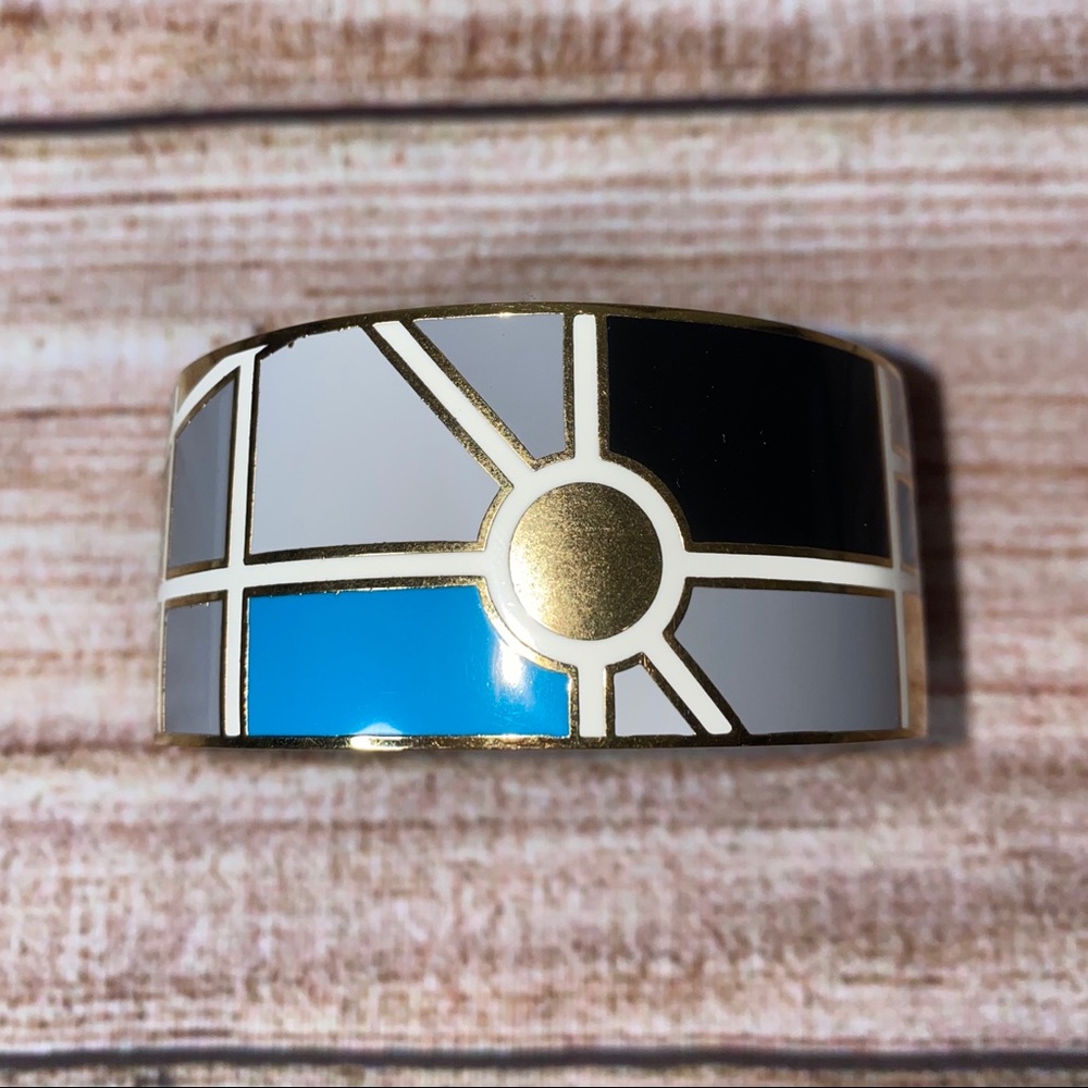 Kate Spade “About Town” Classy Colorblock Bangle - Picture 6 of 8